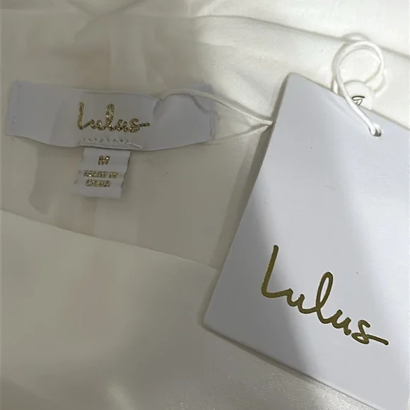 Lulus Gorgeous Vow White Satin Mock Neck Cowl Mermaid Maxi Dress - Picture 12 of 12